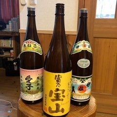 焼酎の空瓶１２本　ディスプレイ用に…