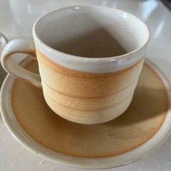 素焼き　コーヒーカップの画像