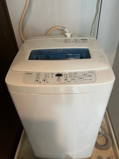 洗濯機　Haier 4.2kg 2014年製　通電確認済み