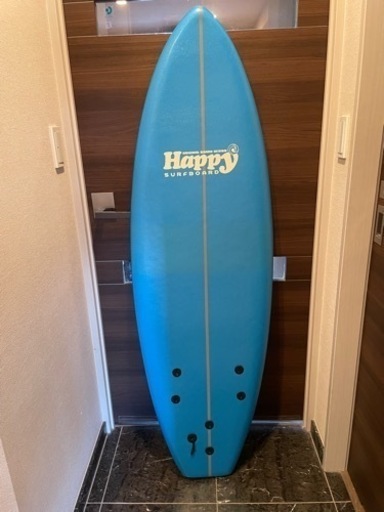 未使用　サーフボード　キッズ　happy surfboard ブルー