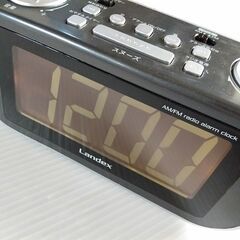 ラジオ 時計 Landex YT5141 アラーム機能ありの画像