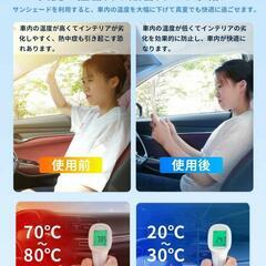 折り畳み傘式サンシェードの画像