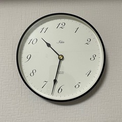 IDEE TIMING 掛け時計 アラビア数字の画像