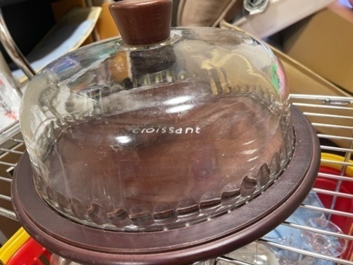 【受渡完了】ケーキカバー、ケーキドームガラス製cooissant