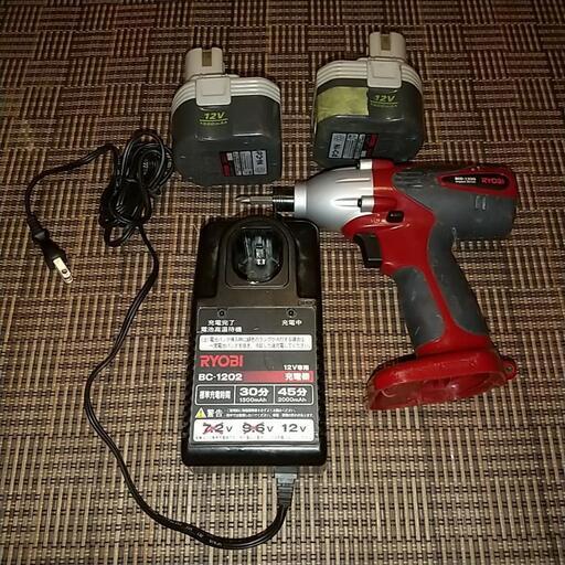 【問い合わせ多数】RYOBI インパクトドライバーBID-1220 12V