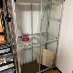 決まりました。ガラス温室と周辺器具