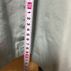 Ladies Fashion 美品　薄色ブルーグリーンジャンパーLLの画像