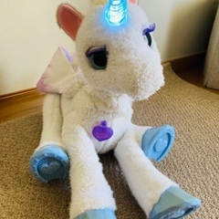 音の出るぬいぐるみ　ユニコーンの画像