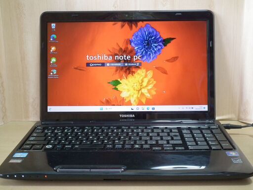 【東芝 Satellite T451/34PRD SSD250GB搭載WIN11 Core-i3/ﾒﾓﾘ4GB/Office365】