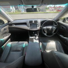 全国自社ローン！！全国納車始めました！！クラウンアスリート！i-FourプレミアムED！特別価格コミコミ88万円！　4WD　革シート　Bカメラ　エアシート　シートヒーター　シートエアコン　20インチAW　ナビ　TV！の画像