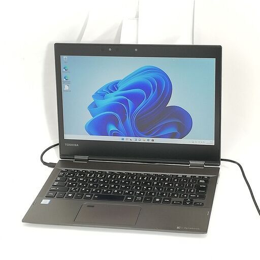 送料無料 ノートパソコン 高速SSD タッチ可 フルHD 12.5型 東芝 VC72/B 中古動作良品 第7世代Core i3 8GB 無線 Bluetooth カメラ Windows11 Office