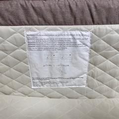 激安！ベビーベッド　おまけ付きの画像