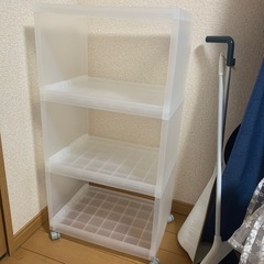無印良品　収納棚の画像