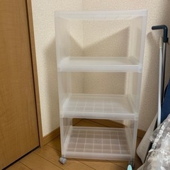 無印良品　収納棚の画像