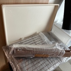 【Richell製品】小型犬用ペットケージ(定価約¥15,000)結合パーツのみ不足してますの画像