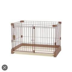 【Richell製品】小型犬用ペットケージ(定価約¥15,000)結合パーツのみ不足してますの画像
