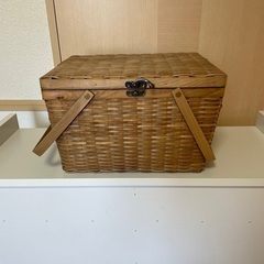 バスケット　カゴ　キャンプ　ピクニック②