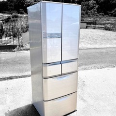 早い者勝ち♪☆★MITSUBISHI 6ドア冷凍冷蔵庫 ファミリ...