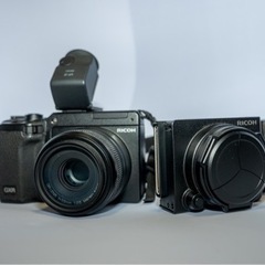 Ricoh GXR本体、A12 50mm、S10、VF-2