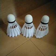 バトミントン　　シャトル　　羽根　　プラスチック