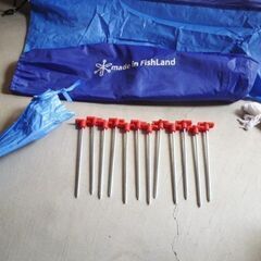FishLand ワカサギテント 穴釣り用 ドーム型 ワカサギ釣り アウトドア フィッシュランド テント 苫小牧西店の画像