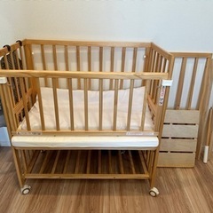 大和屋　ベビーベッド　そいねーる＋ロング　引き取りor近隣配送