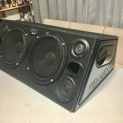 【販売済】ケンウッド　3WAY 大型サブウーファー   USA製　ジャンクの画像