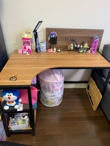 左右が選べるデスクT-LD120 【東京インテリア家具】 (りおちぇる