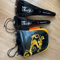 ヘッドカバー&飛距離計測ナビほか