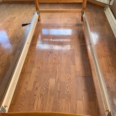 [決定]ベット　シングル　2個セット　カントリー調　家具の画像