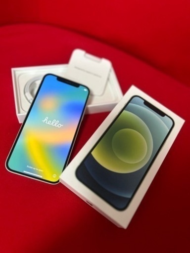 美品！！iPhone 12 SIMフリー　グリーン 128 GB おまけ付き