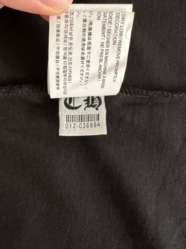 【CHROME HEARTS】マルチカラー セメタリークロス Tシャツ ブラック