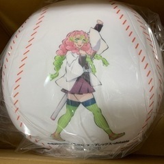 パワプロ×鬼滅の刃　ボール型クッション　甘露寺蜜璃の画像