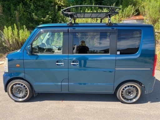 エブリィワゴン　車検満タン　オーディオ新品