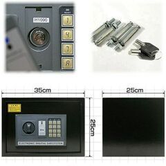 エレクトロニックテンキー電子金庫/テンキーで操作性に優れ丈夫な金庫の画像