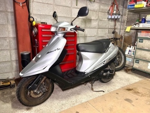 ☆安心の点検整備.動画☆スズキ アドレスV100 CE11A☆自賠責超ロングでお買い得！消耗品も抜群仕上げで安価に原付2種スタート！