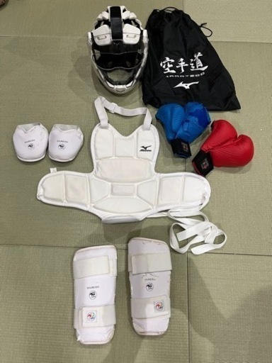 ミズノ　空手　防具