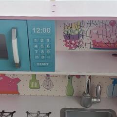 ままごと キッチン 小物セット 木製の画像