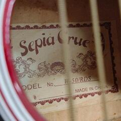 0805-082 Sepia Crue セピアクルー ミニアコスティックギター W-50の画像