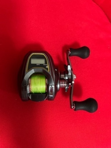 美品！紅牙 X IC 1.0号 200m 付き タイラバ 青物 カウンターリール