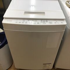 TOSHIBA　全自動洗濯機8.0kg　AW-8D6(W)　2017年製