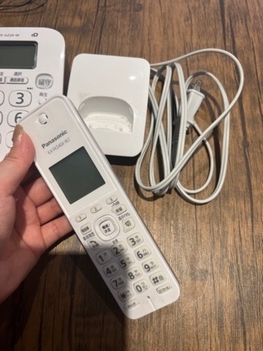 【中古】電話機セット【美品】