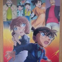 名探偵コナン　くら寿司コラボ　黒鉄の魚影　クリアポスター