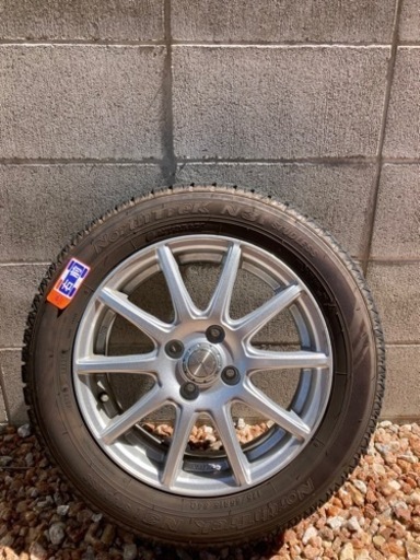 決まりました。値下げ！！スタッドレスタイヤ＆アルミホイール4本セット