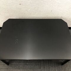 ★ニトリ 折りたたみローテーブル VD7550-BK 8760538★ブラック/机/家具/コンパクト/福岡市東区/直接来店大歓迎★の画像