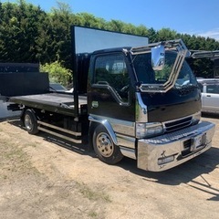 積載車　エルフ　搬送車