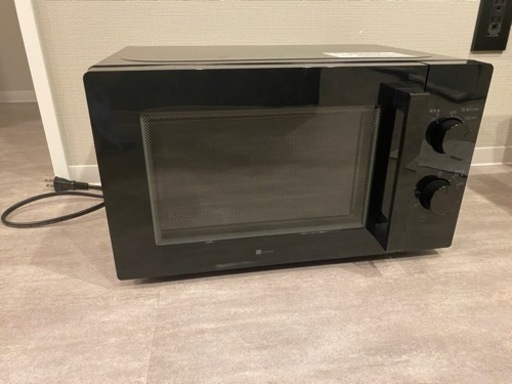 ニトリ　東日本専用(50Hz)電子レンジ(BK)