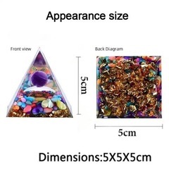 オルゴナイト　ピラミッド　新品の画像