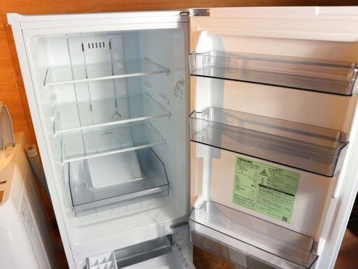 【購入者決定】仙台市内近郊配送料込み！2021年製 東芝 2ドア冷蔵庫153Ｌ＆シャープ 縦型洗濯機 6㎏ お得な単身セット 高年式