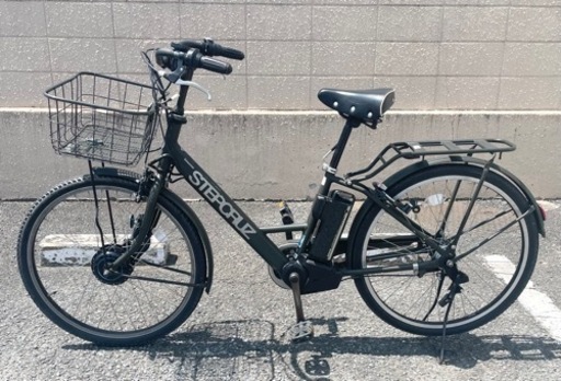 GM875 【バッテリー◎】ブリヂストン　電動アシスト自転車　STEP CRUZ e